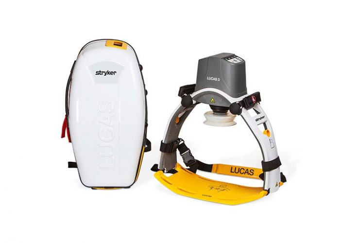 Stryker LUCAS 3 chest compression device and case