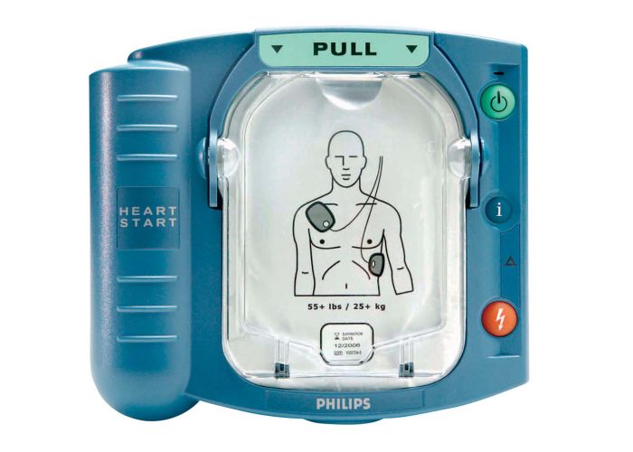 Philips HeartStart automated external defibrillator device