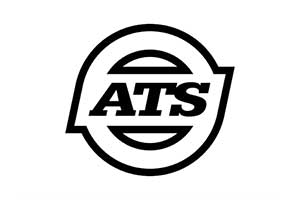 ATS logo inside circular emblem